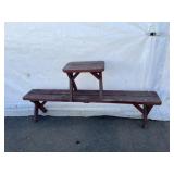 2 Painted Benches