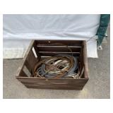 Wooden Crate, Romex Wire, Fridge Copper, Drain