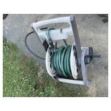 Garden Hose Reel w/ Hose