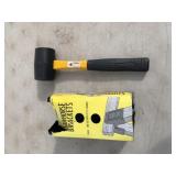 Rubber Mallet, Sawhorse Brackets