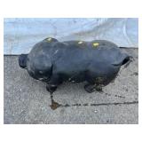 Cast Iron Garden Pig