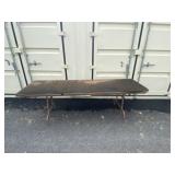 8ft Pressed Wooden Folding Table