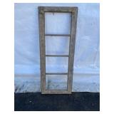 Vtg. 4-pane Window Sash