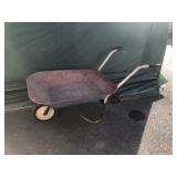Small Metal Wheelbarrow