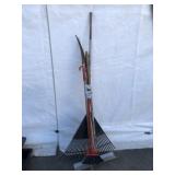 Rake, Roof Shovel, etc.