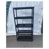 5-tier Plastic Storage Shelf