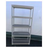 5-tier Plastic Storage Shelf