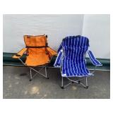 (2) Various Bag Chairs