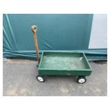 Homemade Wooden Pull Wagon
