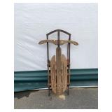 Vtg. Metal Runner Sled