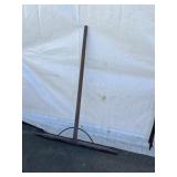 Wooden Wagon Tong w/ Original Paint