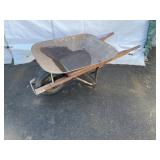 Metal Tub Wheelbarrow