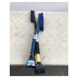 (3) Windshield Scrapers w/ Brushes