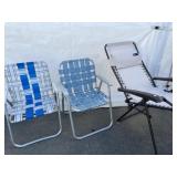 3 Lawn Chairs