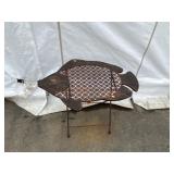 Folding Fish Form Table