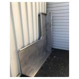 Stainless Steel Corner Work Table/ Sink Basin