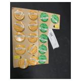 1974 PA Fishing License Buttons