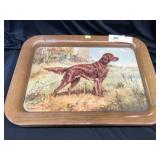 (5) Pressed Steel Serving Trays