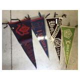 (3) Vtg. Lancaster County, PA High School Pennants