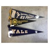 (3) Vintage Pennants