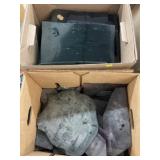 (2) Boxes of Stained Glass Window Remnants