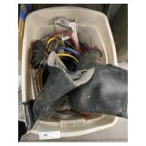 Rubber Boots, Hard Hat, Seat Swivel