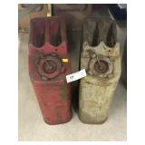 (2) Metal Fuel Cans