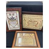 3 Pc. of Contemporary Folk Art Prints