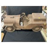 Pressed Steel Ride-On Jeep