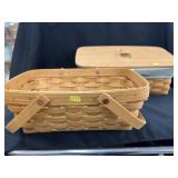 (2) Longaberger Baskets