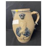 European Stoneware Pitcher