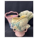 Hull , Red Wing and Stangl Vases