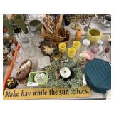 Woven Baskets, Vases, Home Decor