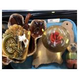 Cutting Board, Wood Carving, Center Bowl, etc.