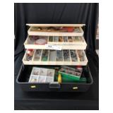 Fishing Tackle with Tackle Box