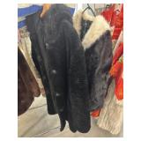 Fur Coat with Faux Fur Coat