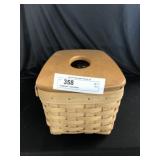 Longaberger Tissue Basket