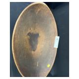 Large Primitive Wood Trencher