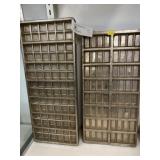 (2) Vintage Metal Candy Molds