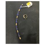 14K Bracelet with Earring