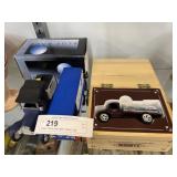 Diecast Vehicle Banks with Collector Truck