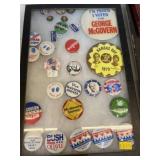 Riker Mount of Political Buttons