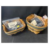 (2) Longaberger Collector Club Baskets