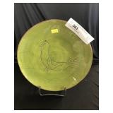 Dorothy Long Redware Plate