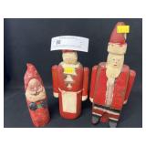 Don Dearolf and Unsigned Folk Art Wood Carvings