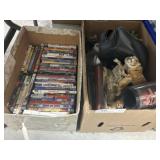 (2) Boxes of Figurines, Mug, DVD