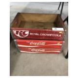 (3) Wooden Beverage Crates