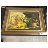 F. Himmel 1912 Framed Oil On Canvas