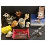 Goebel Figurines, Wristwatches, Drafting Set