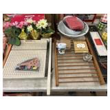 Paper Cutter, Candlesticks, Home Decor